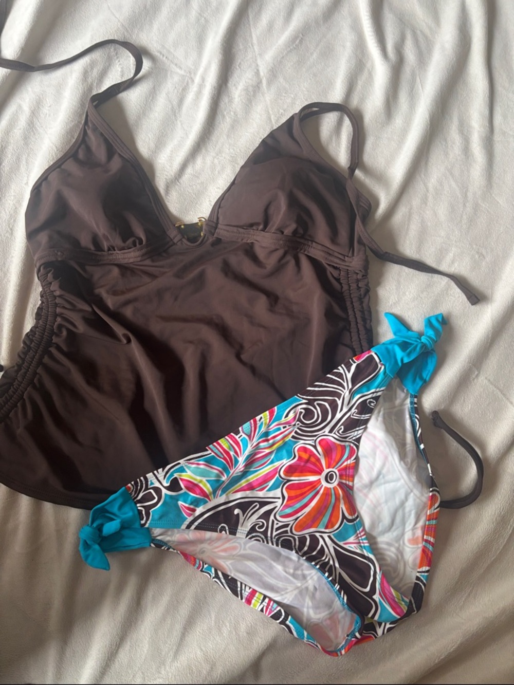 Merona XL Tankini Modest swim with XL bottoms by Skye